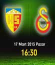maç sonuçları, Galatasaray - Kayserispor - 17 Mart 2013 Pazar 16:30
