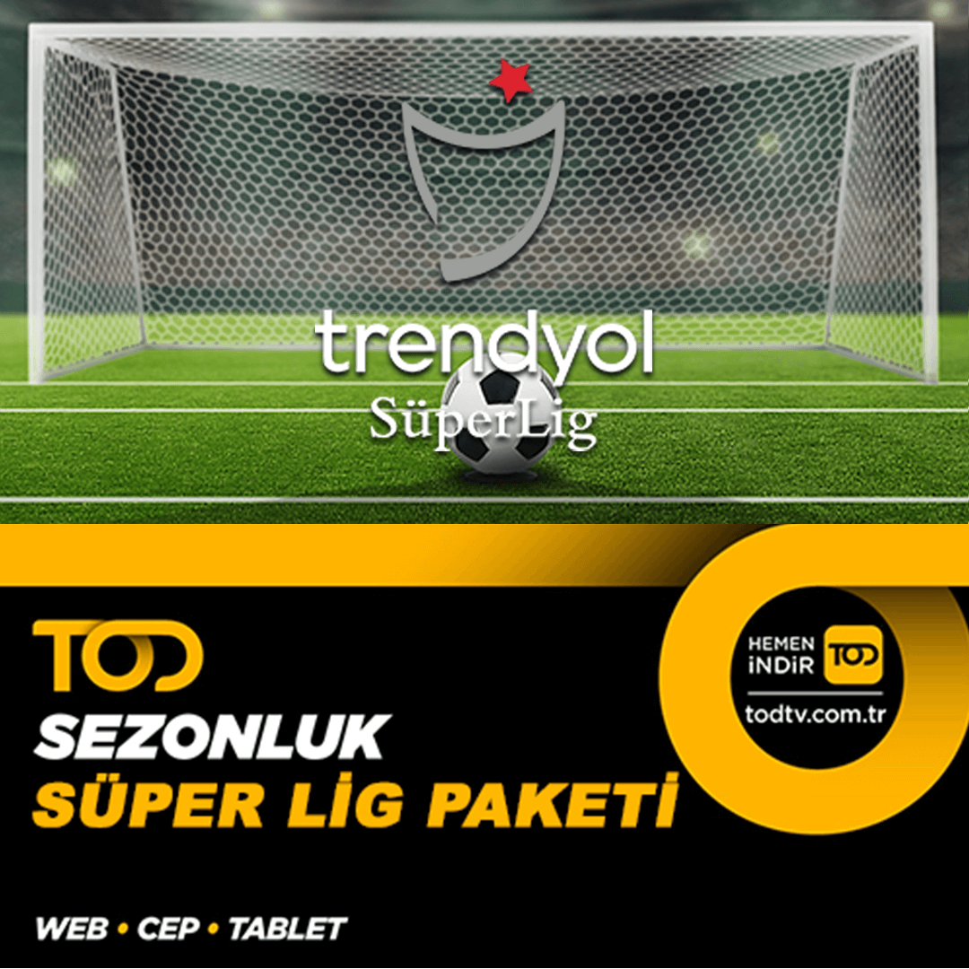 TOD Süper Lig Sezonluk Paket (Web, Cep, Tablet)